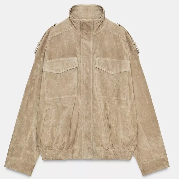 Viral Suede Jacket. Sold out. NWT - Picture 3 of 3